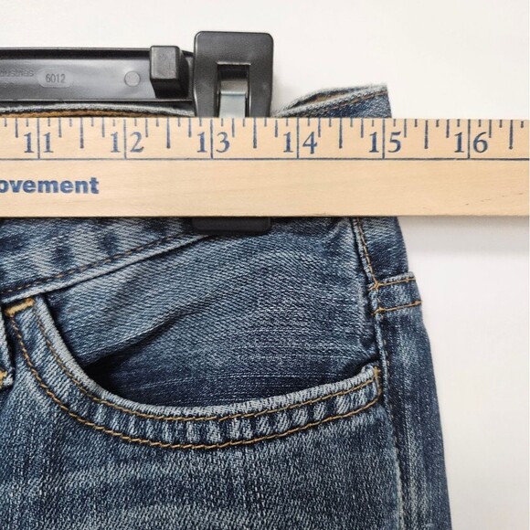 Gap Jeans Women’s 6 (30x32) Long & Lean Stretch Blue Denim Mid Rise Bootcut GUC - Picture 8 of 9